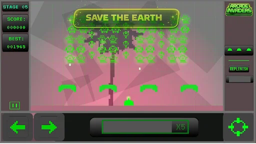 Arcade Invaders From Space: Baixe o Jogo de Tiro Retrô Grátis - Screenshot 2