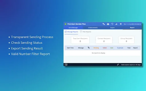 Premium Sender Plus: Envio de Mensagens Personalizadas – Download - Screenshot 5