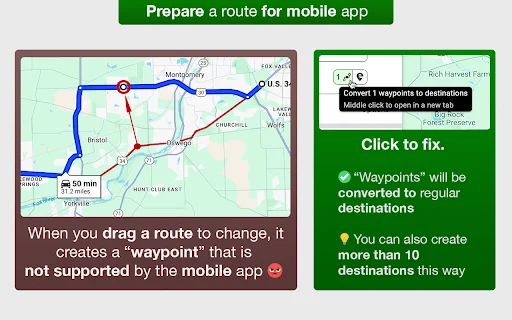 Google Maps Extended Routes: Planeje Rotas Longas e Otimizadas - Screenshot 4