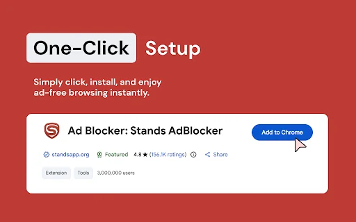 Stands AdBlocker: Bloqueie Anúncios no Chrome – Download Grátis - Screenshot 5