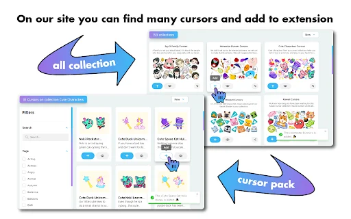 Cursor Helper: Personalize seu cursor com estilo e diversão! - Screenshot 5