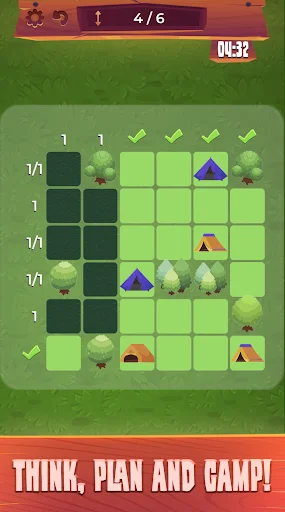 Baixar Real Tents & Trees: O Melhor Jogo de Lógica e Quebra-Cabeça - Screenshot 4