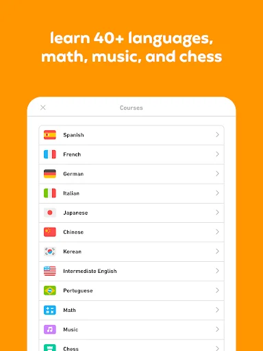 Baixar Duolingo: Aprenda Idiomas, Xadrez e Matemática Grátis - Screenshot 9