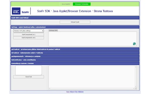 Szafir SDK Web: Assinatura Eletrônica Qualificada no Navegador - Screenshot 2