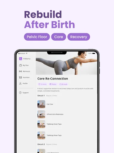 FitMama: Treino Gravidez e Pós-parto – Baixe o App Agora - Screenshot 12