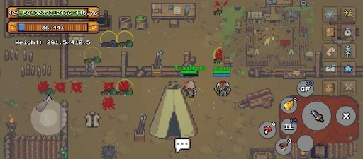 Definya: 2D MMORPG Online – RPG Pixel e PvP Grátis - Screenshot 15