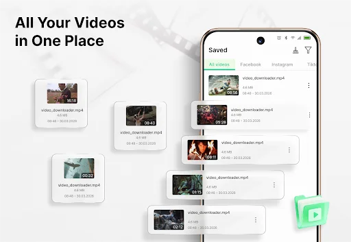 All Video Downloader: Baixe Vídeos em Alta Qualidade Grátis - Screenshot 6