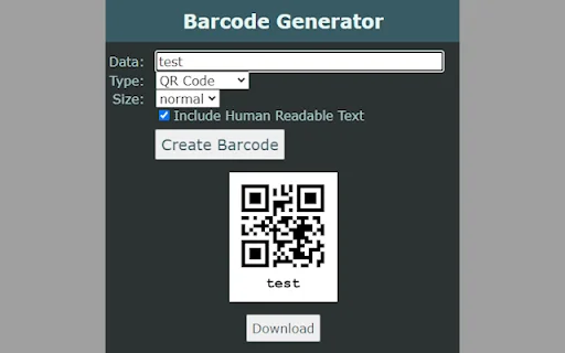 Barcode Generator: Crie Códigos de Barras Grátis no Navegador - Screenshot 2