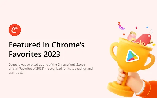 Coupert: Cupons Automáticos e Cashback para Suas Compras - Screenshot 1