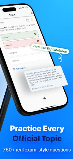 Life in the UK Test 2026: Estude e Passe no Exame Oficial - Screenshot 4