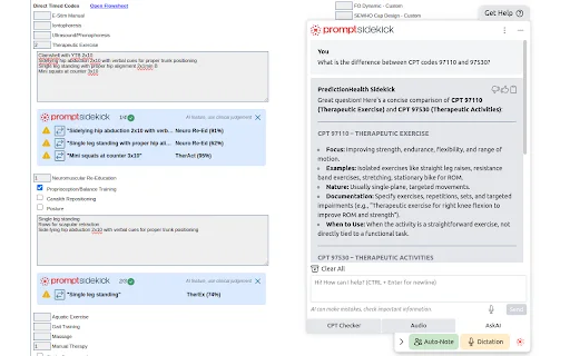 Prompt Sidekick: Otimize sua documentação clínica com IA - Screenshot 2