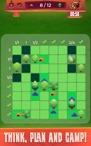 Baixar Real Tents & Trees: O Melhor Jogo de Lógica e Quebra-Cabeça - Screenshot 14