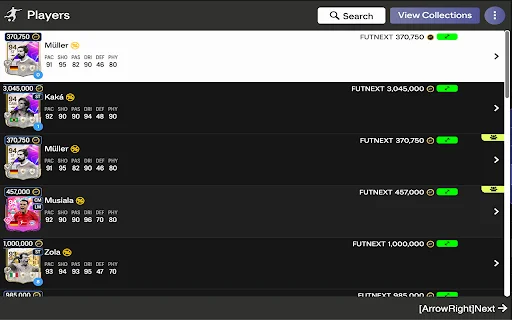 FC26 Enhancer: O Melhor SBC Solver e Ferramenta para Web App - Screenshot 4