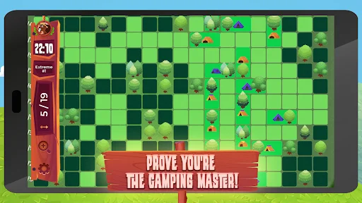 Baixar Real Tents & Trees: O Melhor Jogo de Lógica e Quebra-Cabeça - Screenshot 1