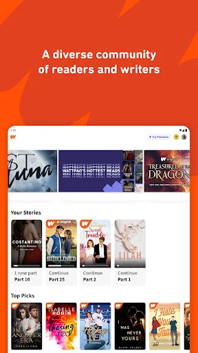 Baixar Wattpad – Ler e Escrever Histórias Online Grátis - Screenshot 8