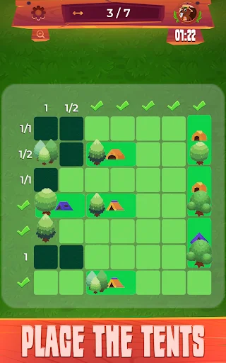 Baixar Real Tents & Trees: O Melhor Jogo de Lógica e Quebra-Cabeça - Screenshot 11