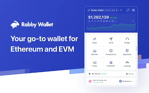 Rabby Wallet: A Melhor Carteira Web3 para Ethereum e EVM - Screenshot 1