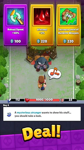 Bagbound Hero: RPG de Mochila Offline – Baixe Agora Grátis - Screenshot 4