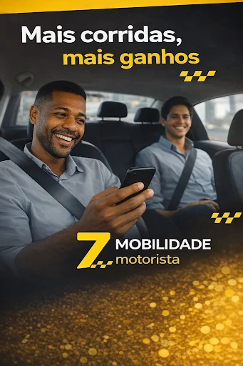 Baixar 7 Mobilidade – Passageiros: Transporte Rápido e Seguro - Screenshot 1