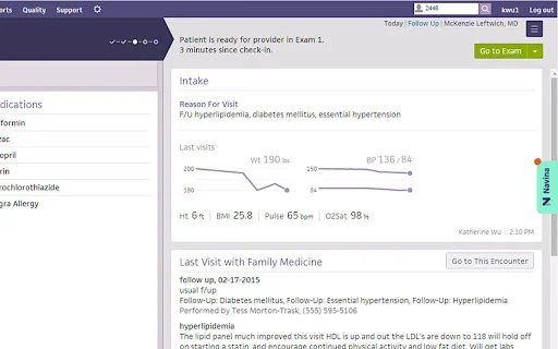 Navina Addon: Otimize seu Fluxo de Trabalho Médico no EMR - Screenshot 1