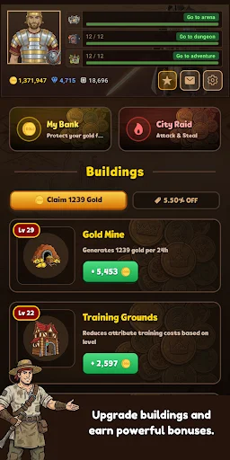 Baixar Gladia2: RPG Online MMORPG Medieval Grátis para Android - Screenshot 6
