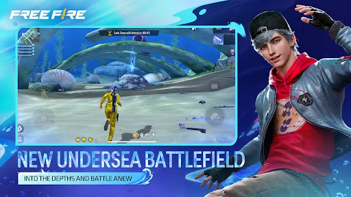 Baixar Free Fire: Undersea Mystery – Jogo de Tiro e Sobrevivência - Screenshot 3