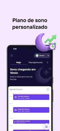 Nona – Assistente para Bebês: Rotina, Sono e Diário Inteligente - Screenshot 3