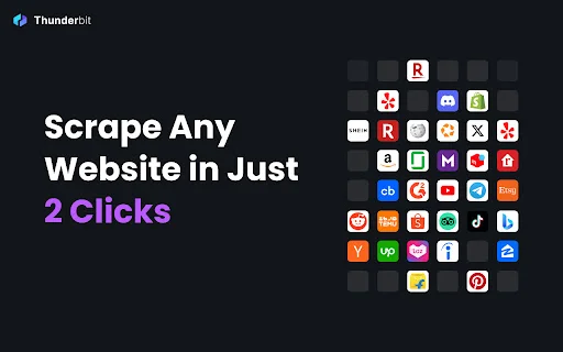 Thunderbit: Extrator de Dados AI para Chrome – Web Scraper Grátis - Screenshot 5