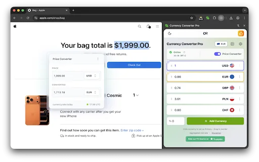 Currency Converter PRO – Conversor de Moedas Rápido e Preciso - Screenshot 4