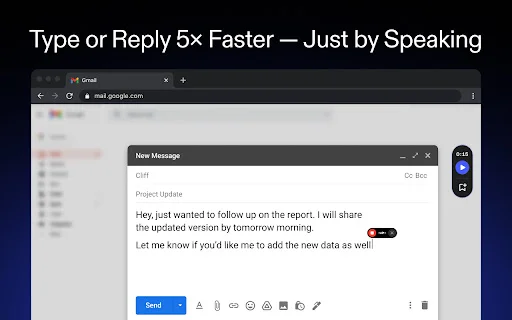 Speechify: Transforme Texto em Áudio com Vozes Naturais e IA - Screenshot 3