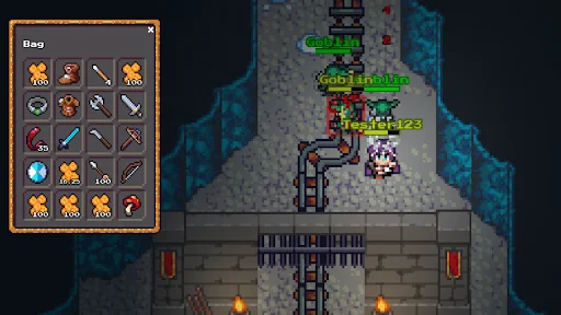 Definya: 2D MMORPG Online – RPG Pixel e PvP Grátis - Screenshot 10