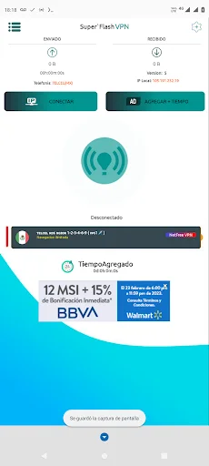 Download Super`Flash VPN: Navegação Privada e Segura para Android - Screenshot 3