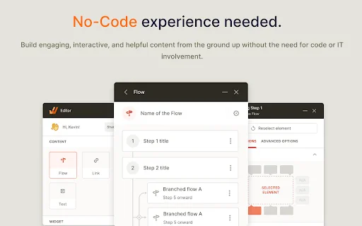 Whatfix Studio: Crie Guias Interativos e Treinamentos para sua Empresa - Screenshot 2