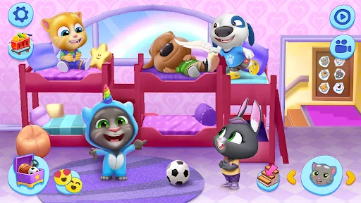 Baixar My Talking Tom Friends – Cuide de Todos os Seus Amigos - Screenshot 2