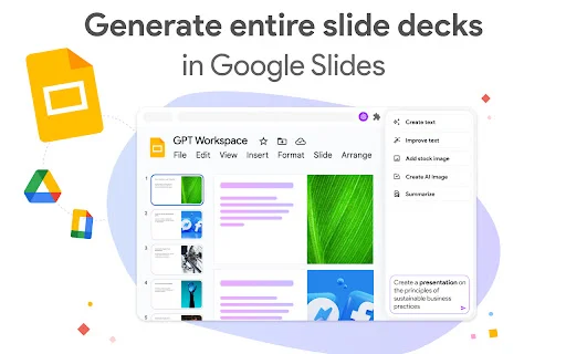 GPT Workspace: Integre ChatGPT ao Google Docs, Sheets e Gmail - Screenshot 4