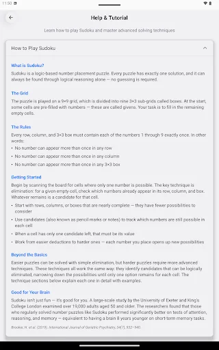 Baixe Sudoku Trainer! – Domine Técnicas de Sudoku e Melhore Agora - Screenshot 14