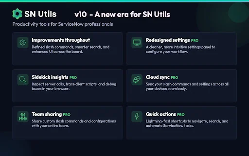 SN Utils para ServiceNow: Aumente sua Produtividade Agora - Screenshot 5