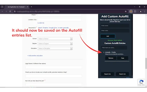 Easy Custom Autofill: Preencha Formulários Rapidamente – Baixe Já - Screenshot 2