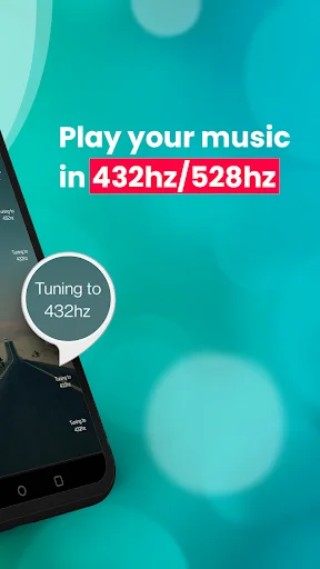 432 Player: Ouça Suas Músicas em 432Hz e 528Hz – Download Agora - Screenshot 2