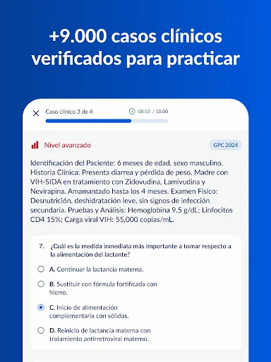 Baixar Gliamediq: Simulador ENARM – O Melhor Estudo para Medicina - Screenshot 18