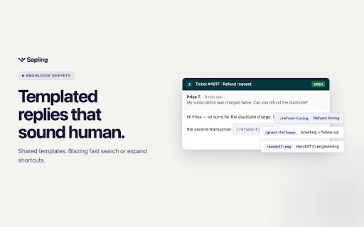 Sapling Grammar Checker: Melhore Sua Escrita com IA Avançada - Screenshot 3