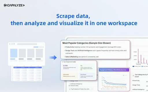 Capalyze: Web Scraper com IA – Extraia Dados para Excel Agora - Screenshot 4