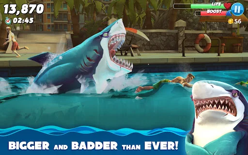 Baixar Hungry Shark World: O Melhor Jogo de Tubarão Grátis - Screenshot 13