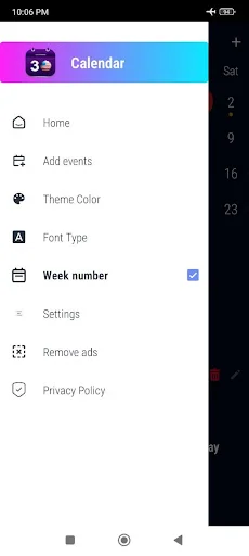 Baixe o US Calendar 2026: Calendário Completo com Feriados - Screenshot 17