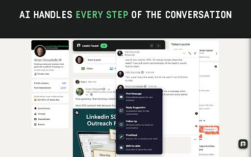 Autoreach: O Seu Copiloto de Vendas com IA para LinkedIn e X - Screenshot 2