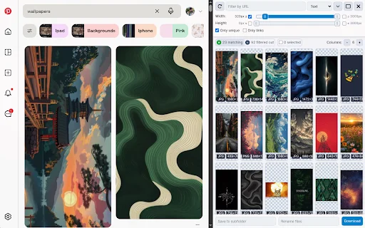 Image Downloader: Baixe Fotos em Massa no Chrome – Grátis - Screenshot 2