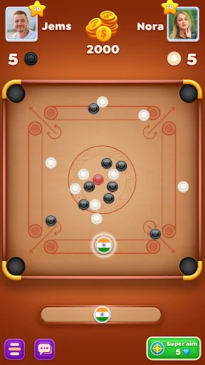 Download Carrom Cricket: Disc Pool Game – Jogo Online Grátis - Screenshot 5