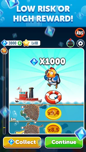 Baixar Chicken Cross – Sea Cross 2 – Jogo de Aventura Grátis - Screenshot 3