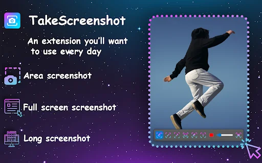 TakeScreenshot: Capture de Tela Rápida e Fácil no seu Navegador - Screenshot 1