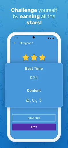 Write It! Japanese: Aprenda Hiragana e Katakana Gratuitamente - Screenshot 3